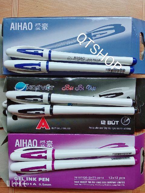 12 chiếc bút chữ a, bút nước chữ a (01 hộp)