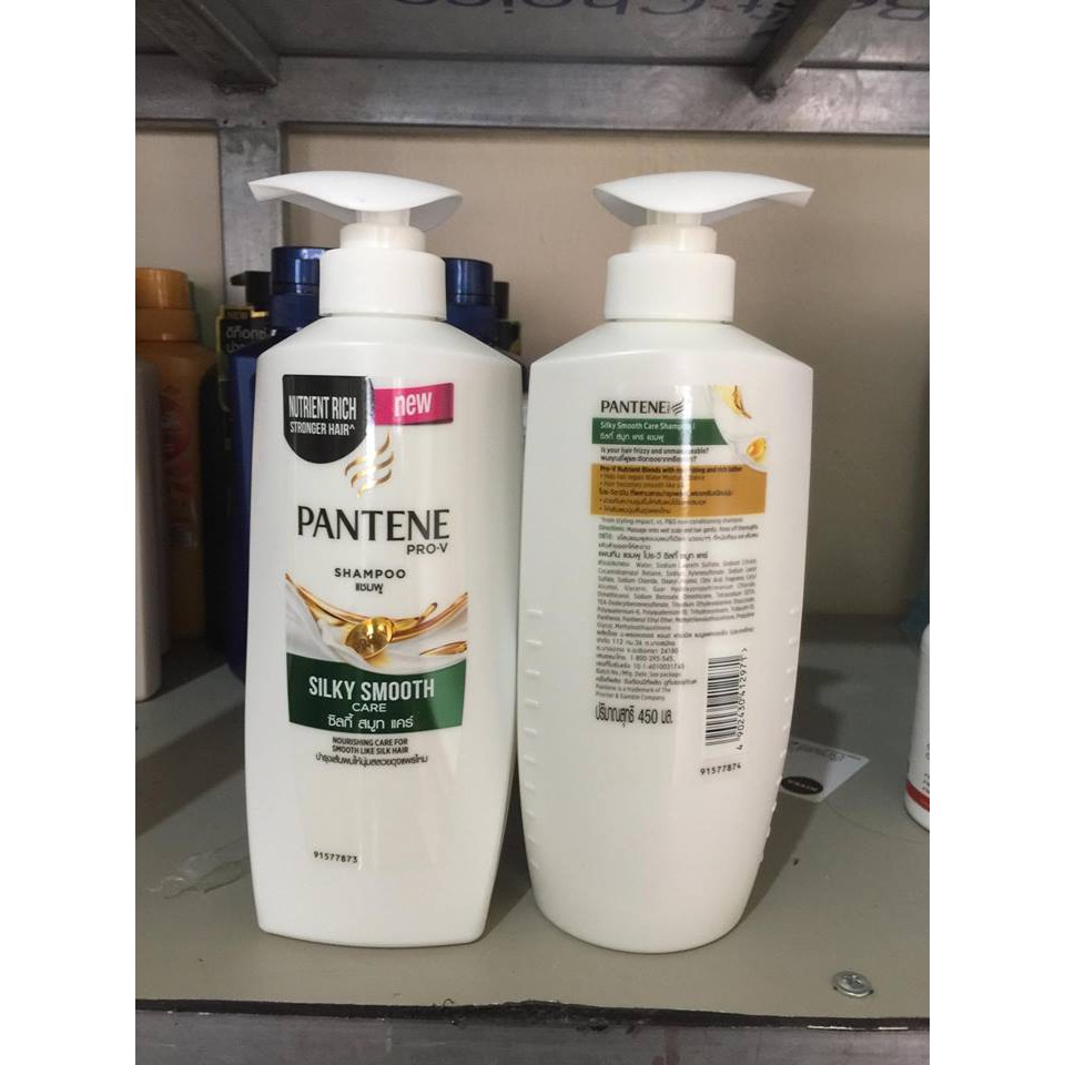 Dầu gội Pantene Silky Smooth Care 450ml Thái Lan, chất lượng đảm bảo an toàn đến sức khỏe người sử dụng, cam kết hàng đúng mô tả