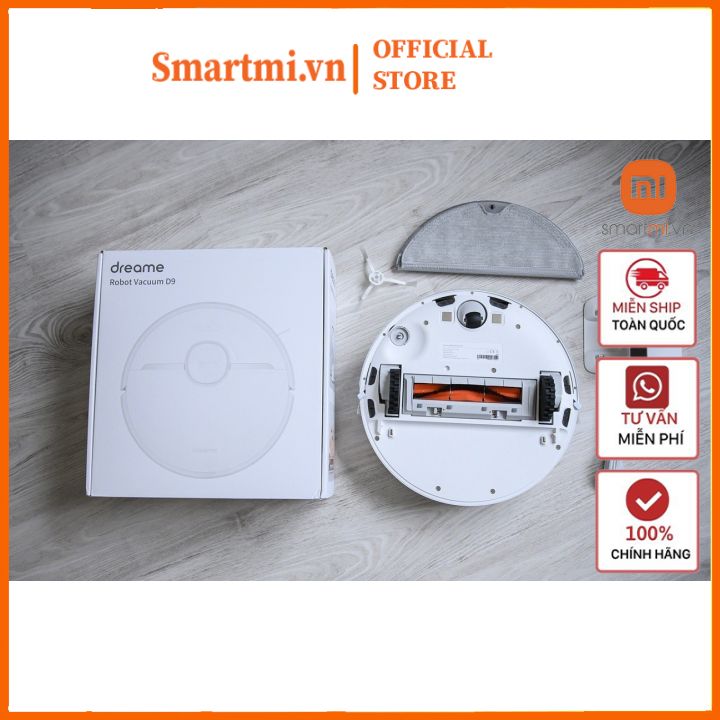 Roobot Hút Bụi Xiaomi Dreame D9 Chính Hãng Bản Quốc Tế Hút Sạch Mọi Rác Bẩn Trong Nhà Bạn Cho Không Gian Sạch Bóng