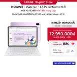 [Add-on Deals] Máy Tính Bảng HUAWEI MatePad 11.5 PaperMatte Mới 8+256GB | Hiệu Suất Như PC | Pin 10.100 mAh | Sạc Nhanh 40W