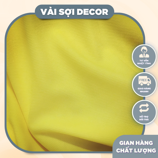 Vải màu vàng
