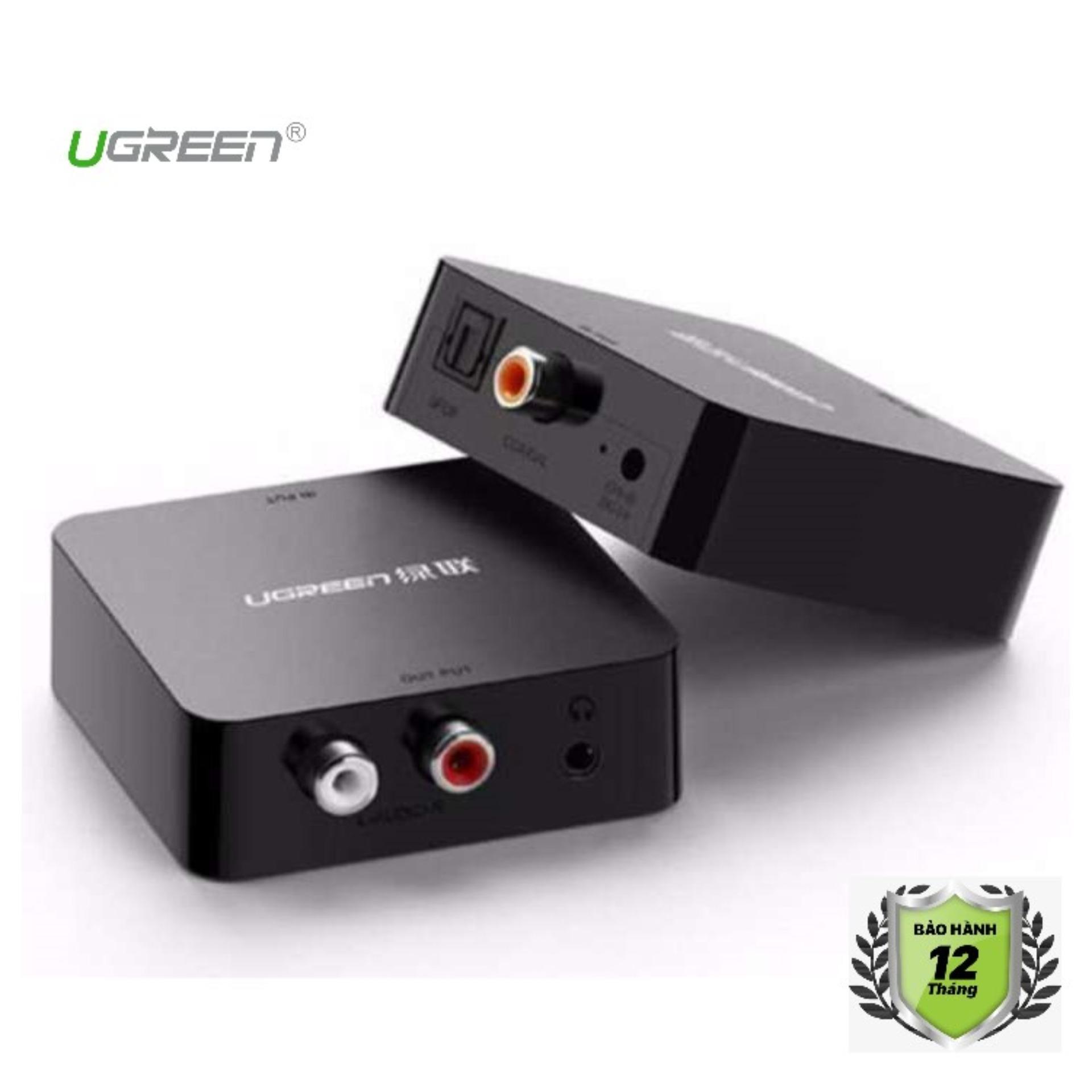 Bộ chuyển đổi âm thanh Quang Optical Coaxial sang AV-RCA Ugreen 30910