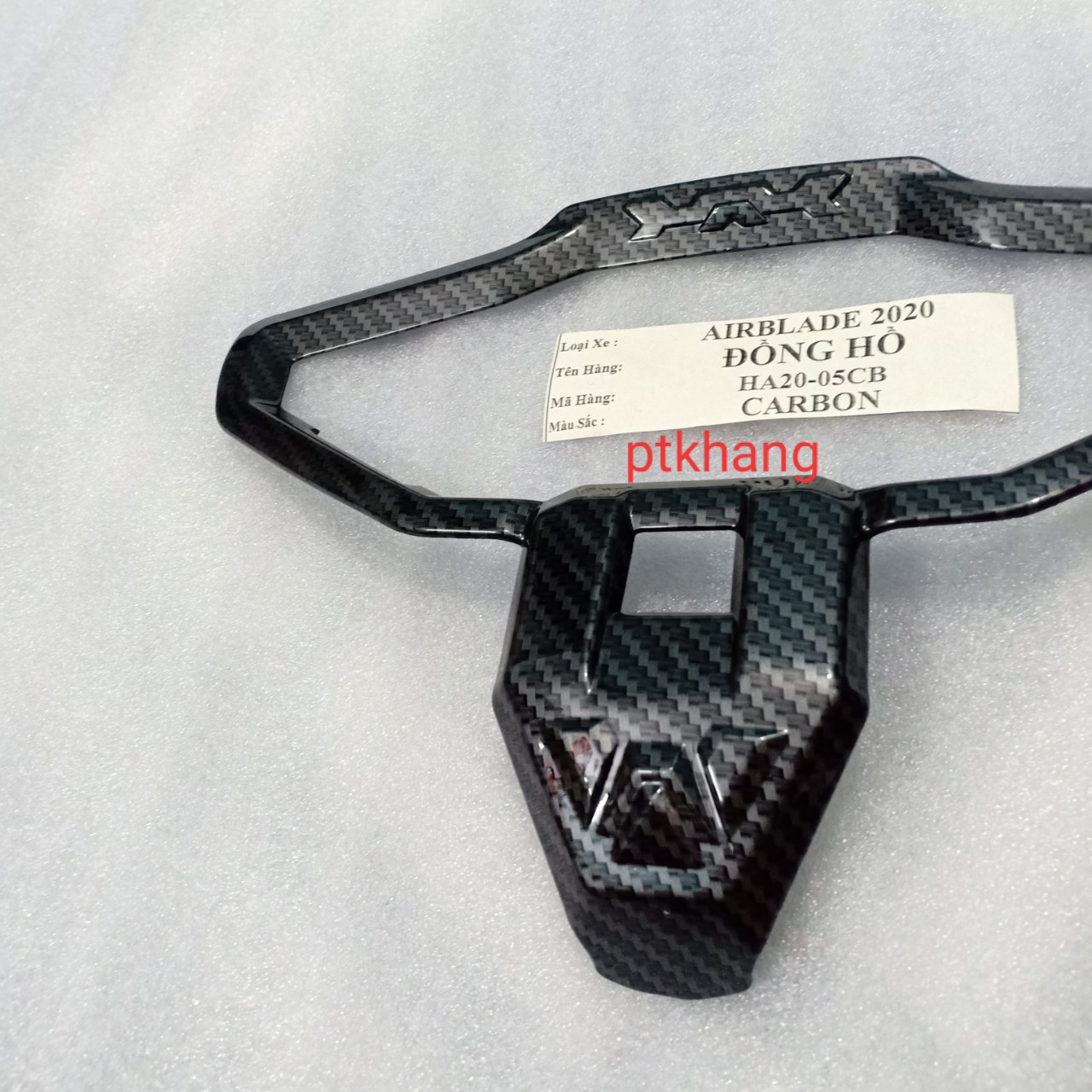 VIỀN ĐỒNG HỒ XE AIR BLADE 2020 CARBON