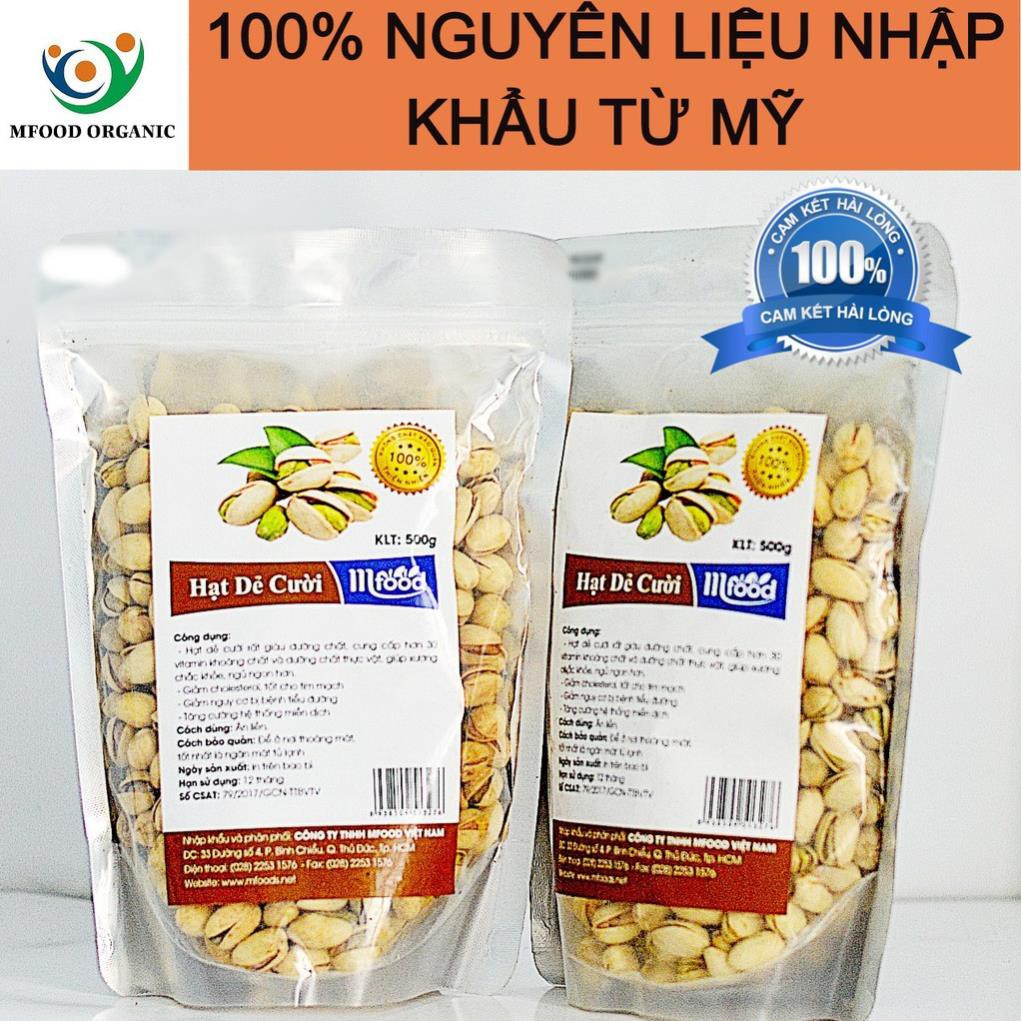 [HCM]Hạt Dẻ Cười Chuẩn Mỹ  Tui 500g - Thương Hiệu MFOOD