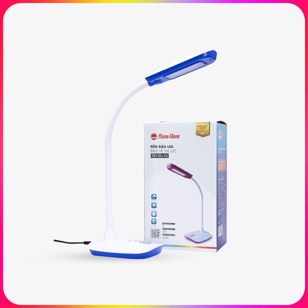 Đèn học bảo vệ thị lực rạng đông ánh sáng tự nhiên model: rd-rl-16 5w