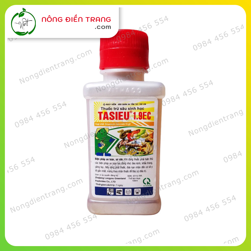 Thuốc Trừ Sâu Sinh Học Tasieu 1.9EC -Chuyên trừ sâu, rầy, nhện đỏ, bọ xít, bọ trĩ VTNN Nông Điền Trang