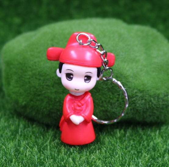 Móc khóa cặp cô dâu chú rể siêu đáng yêu cho couple