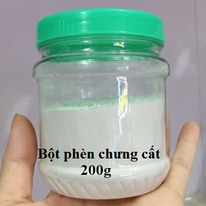 Bột phèn chua chưng cất nguyên chất