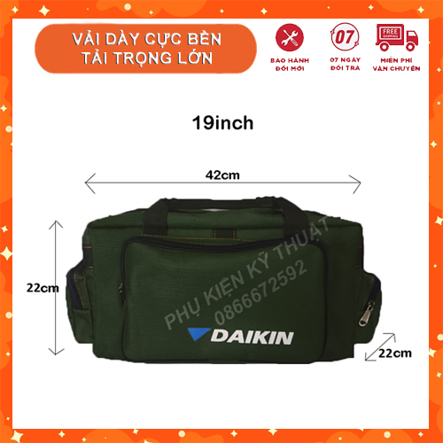 Túi đựng đồ nghề 19inch vải cực bền chắc chắn