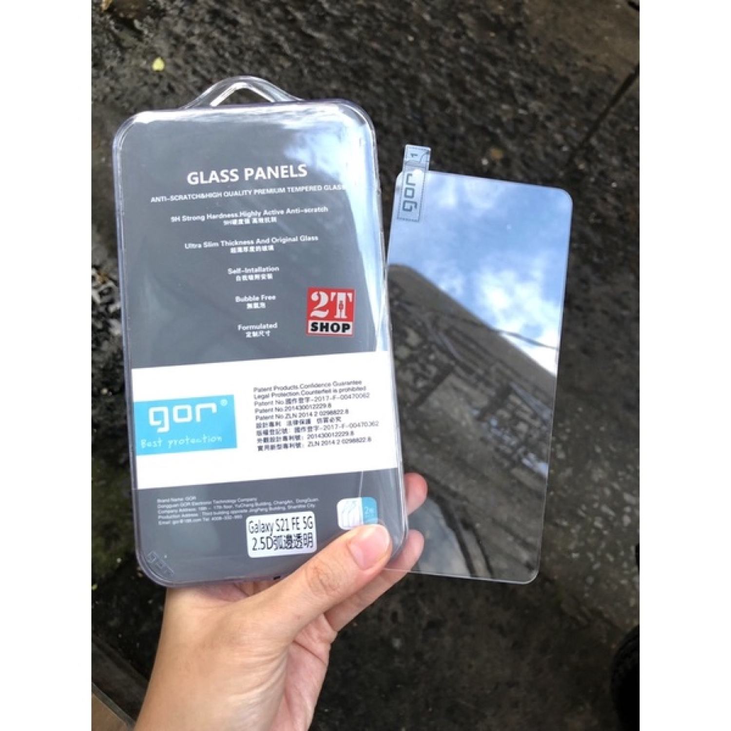 Kính cường lực gor galaxy s21 fe thinq full màn hình