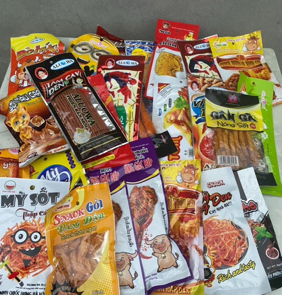 Combo 20 món ăn vặt mix nhiều vị