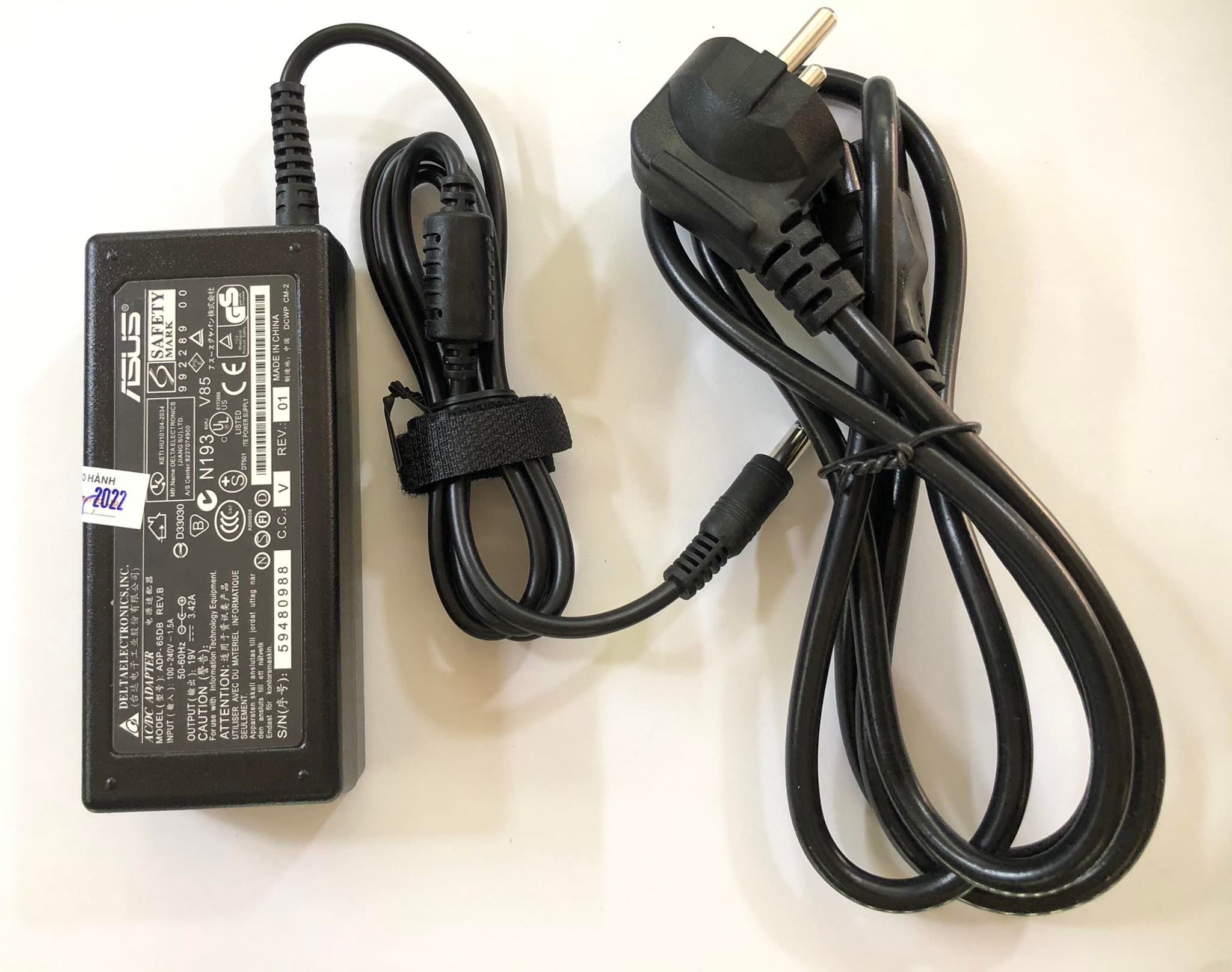 Sạc laptop asus 19v 3.42a