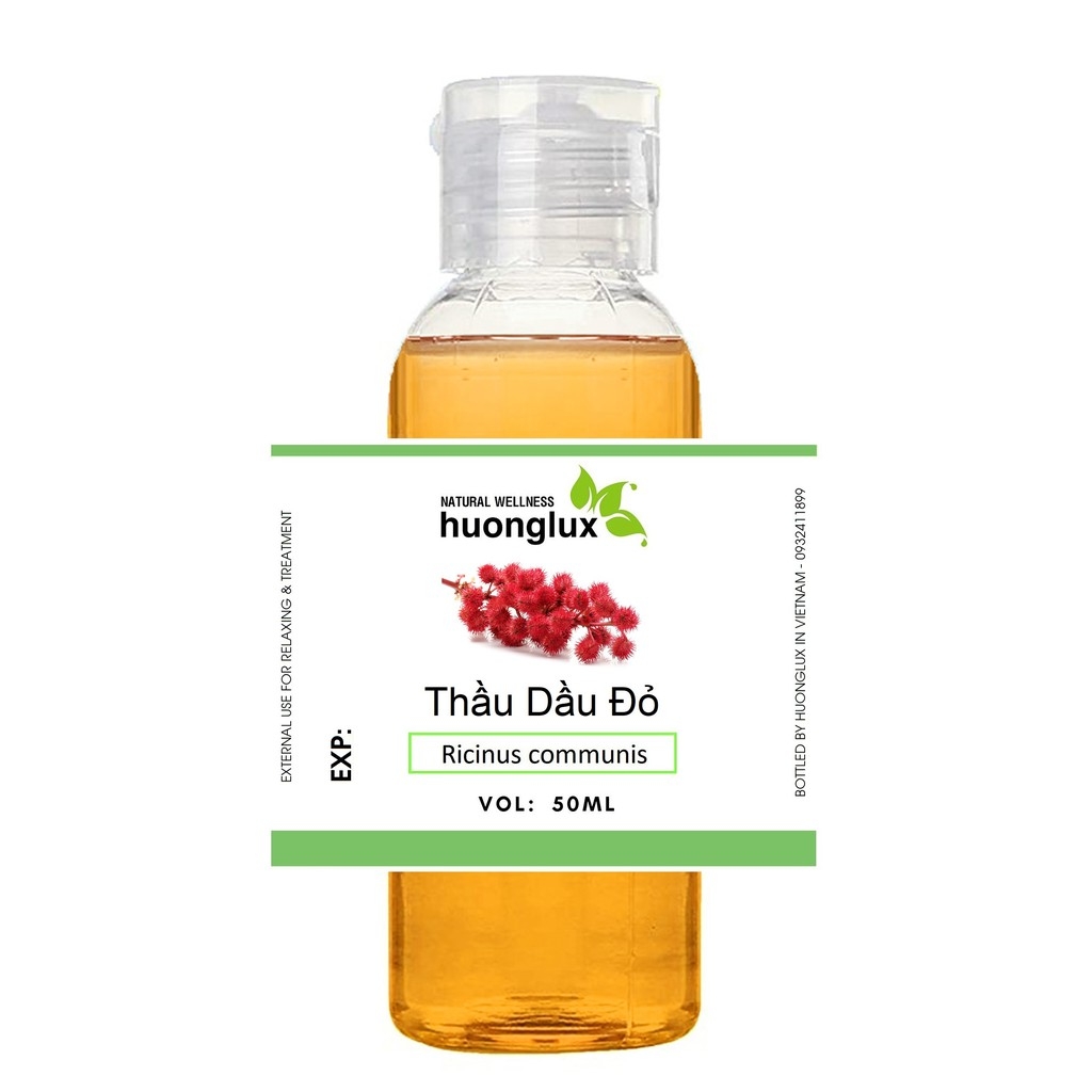 [HCM]Organic dầu Thầu dầu đỏ Red Castor oil