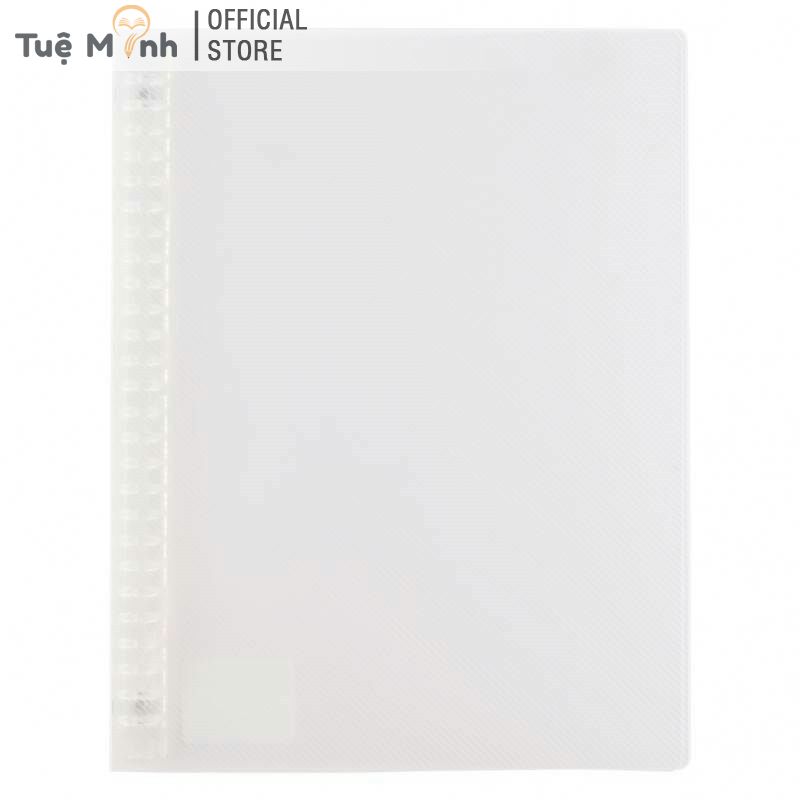 File Bìa Sổ Còng Nhựa Klong A4 30 Chấu Lỗ - Bìa Binder Nhựa Klong Ms 553 vpptueminh