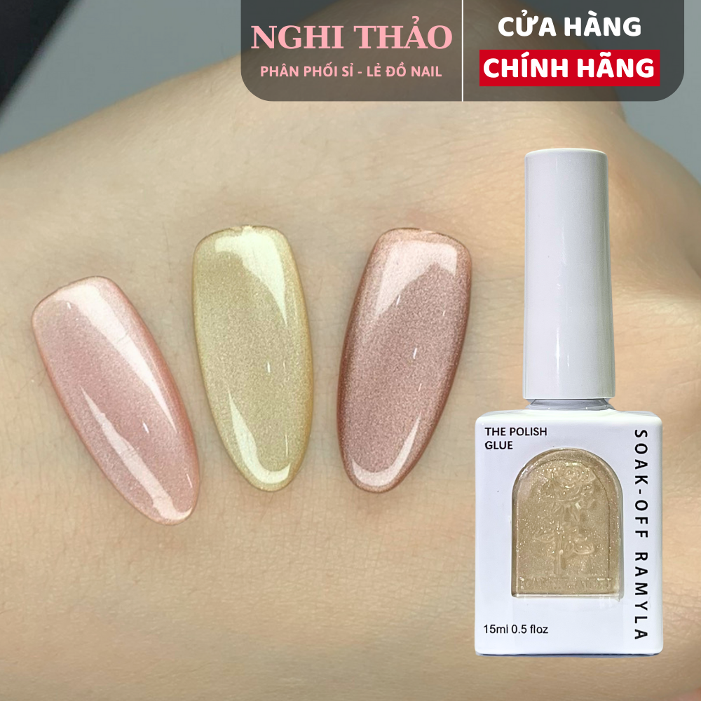 Sơn gel mắt mèo ánh trăng ramyla 15ml