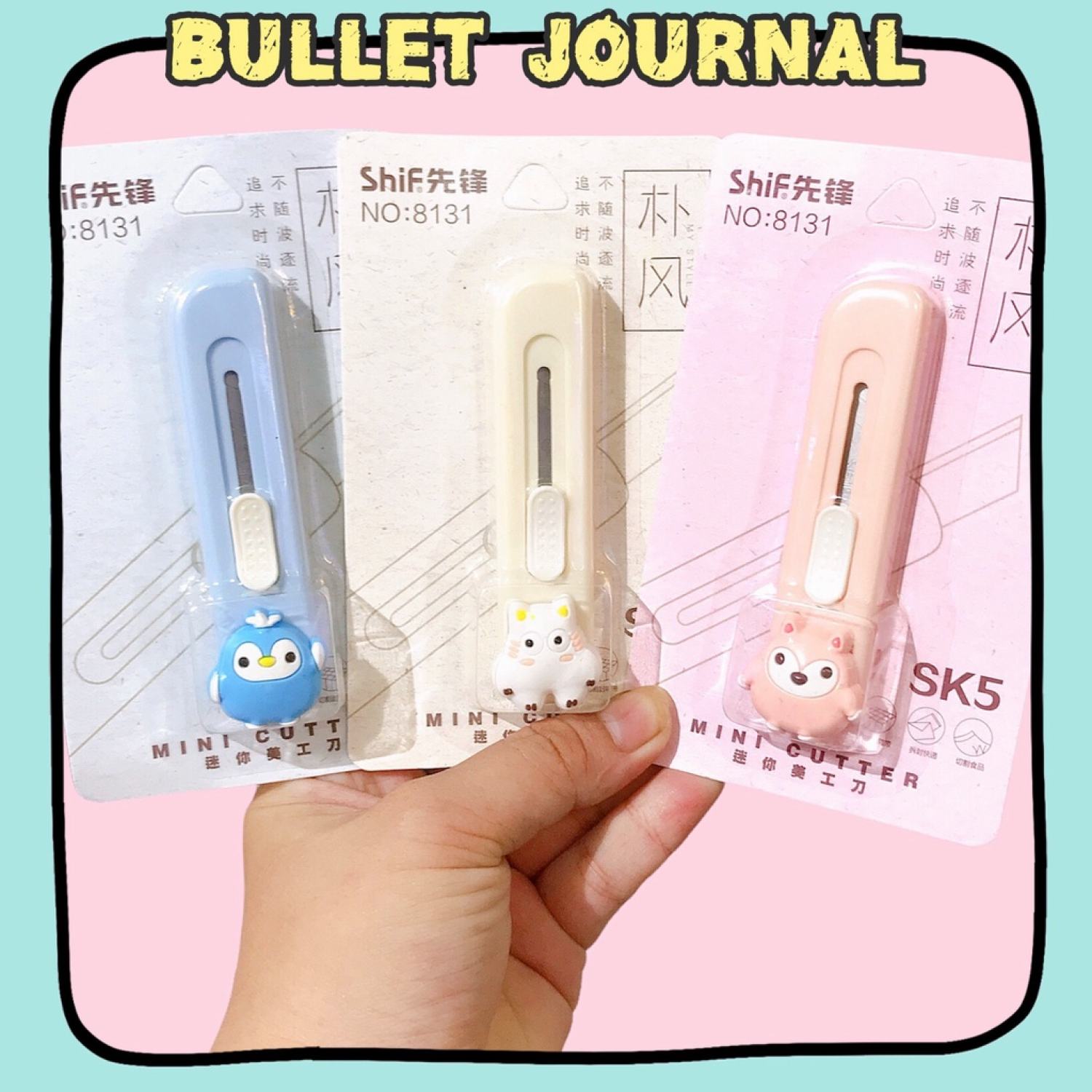 Dao rọc giấy đầu thú cute vpp090 ccamzone