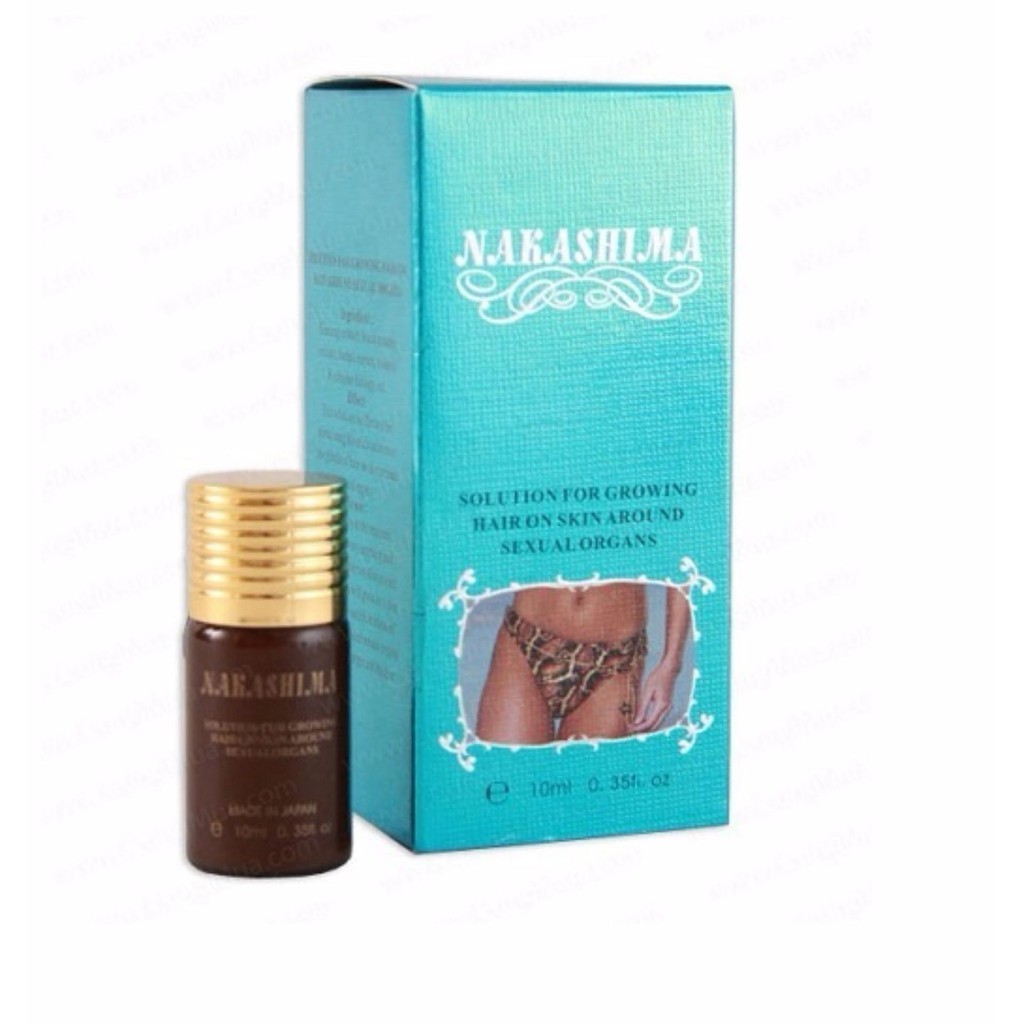Serum mọc lông mu Nakashima mọc lông vùng kín nam và nữ 10ml