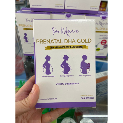 Viên uống mẹ bầu Dr Marie PRENATAL DHA Gold