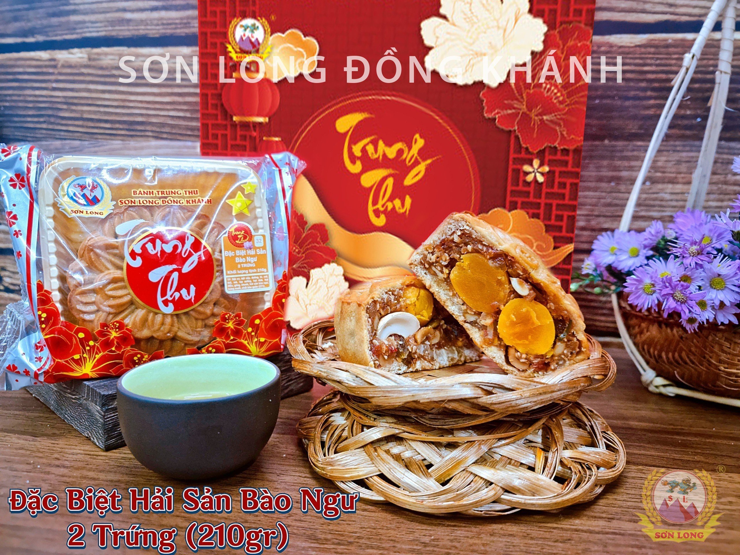 Đặc biệt hải sản bào ngư 2 trứng