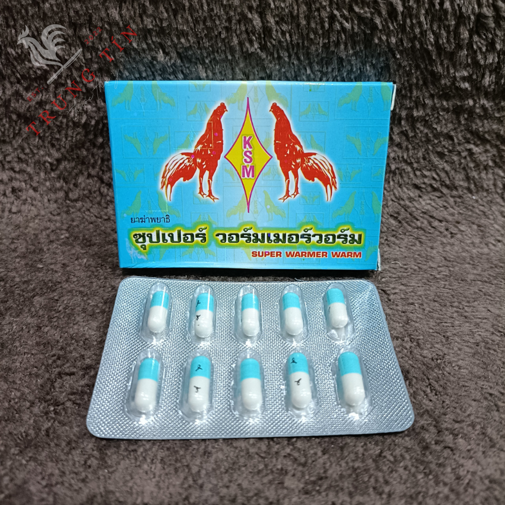 Super warmer warm - xổ lãi , xổ giun cao cấp Thái Lan