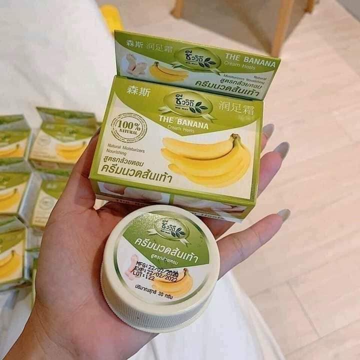 Trị nứt gót chân chuối Thái Lan