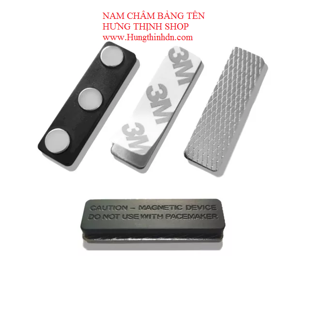 Bộ hít nam châm dùng cho bảng tên/ Nam châm nhân viên gài áo/ Thẻ nam châm dùng cho bảng tên