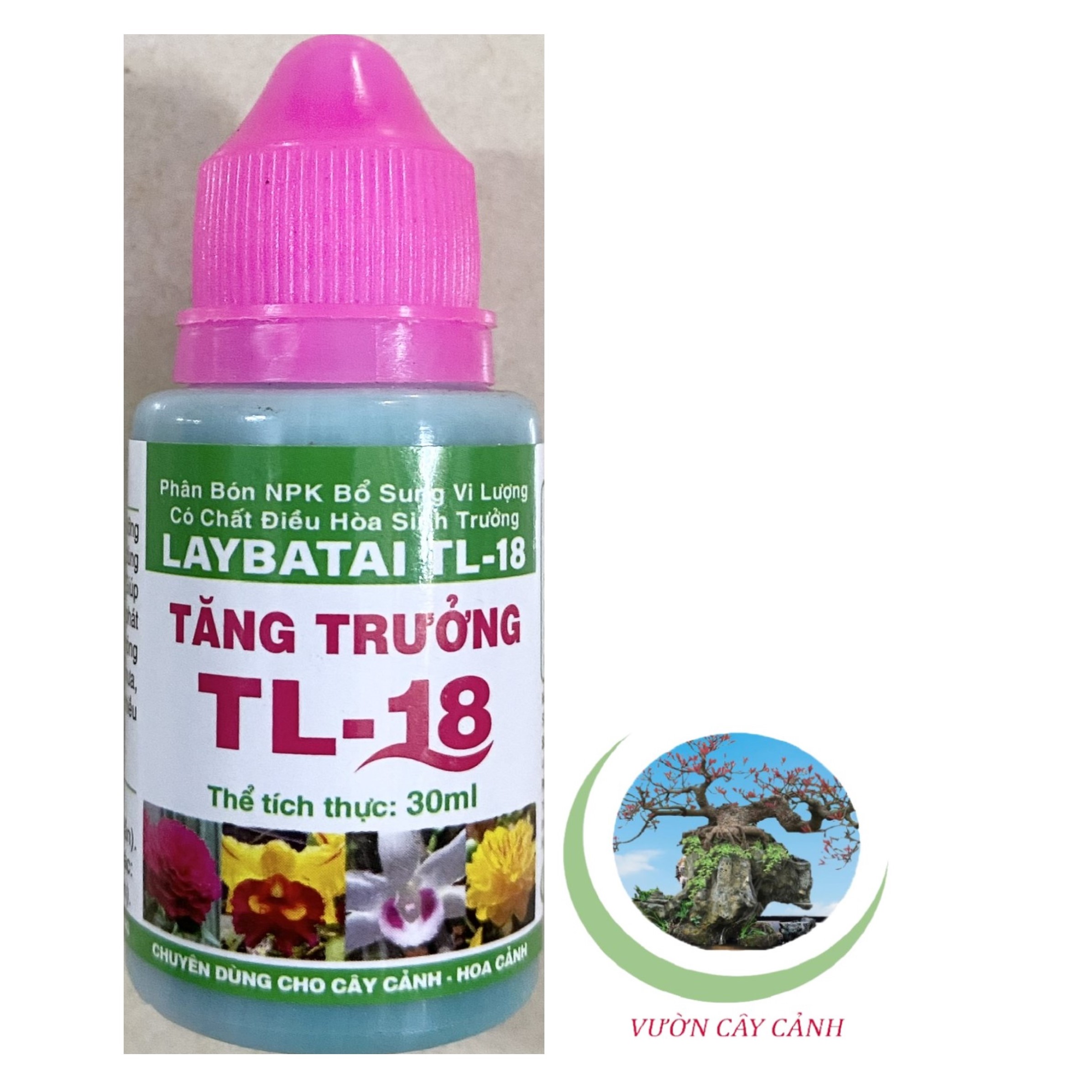 Laybatai tl-18 - phân bón npk bổ sung vi lượng - #285a# 30ml