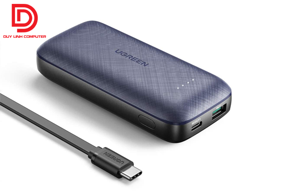 Pin sạc dự phòng cổng usb và usb type c ugreen 80749 dung lượng 10000mah