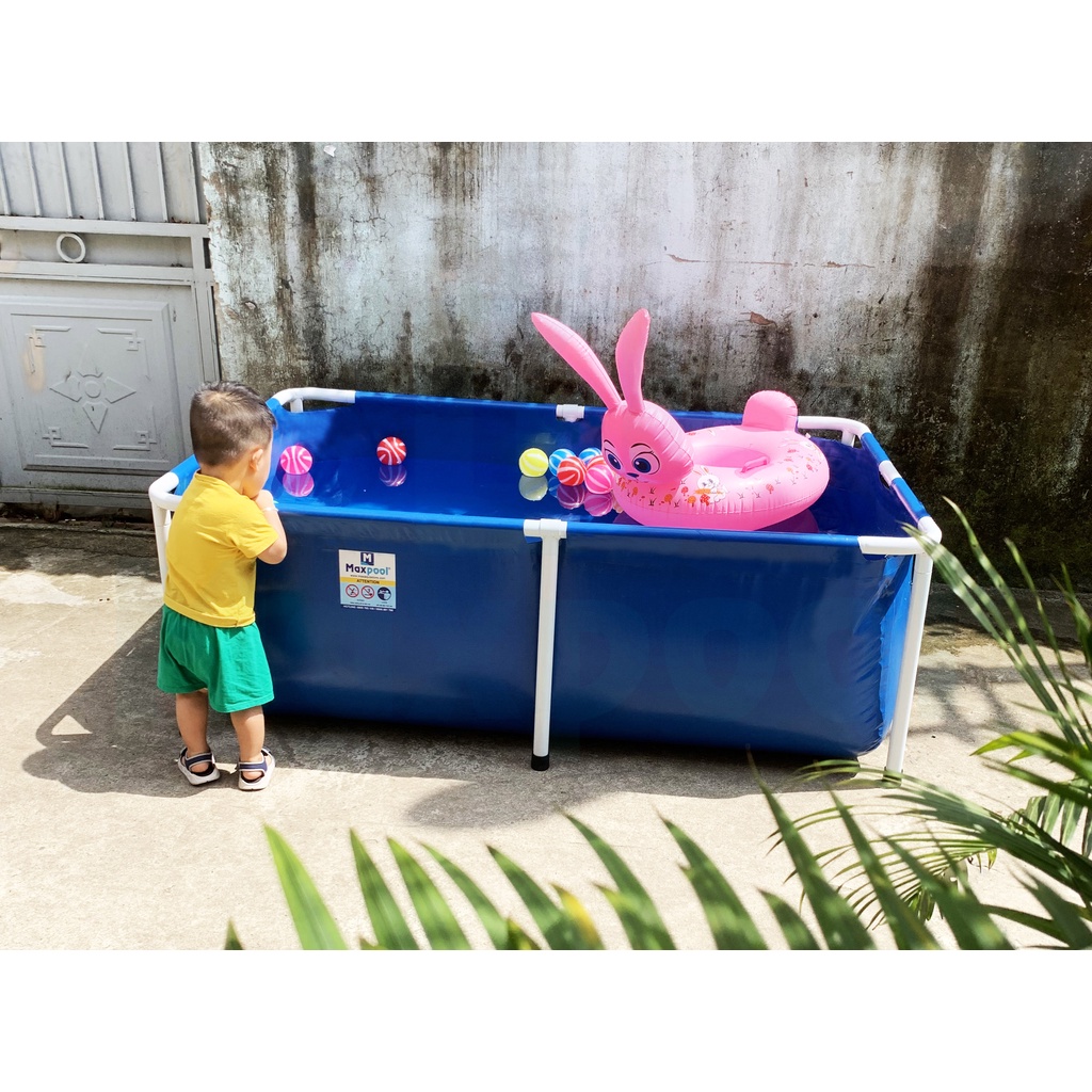 Bể bơi cao cấp maxpool 1.6x1x0.6m