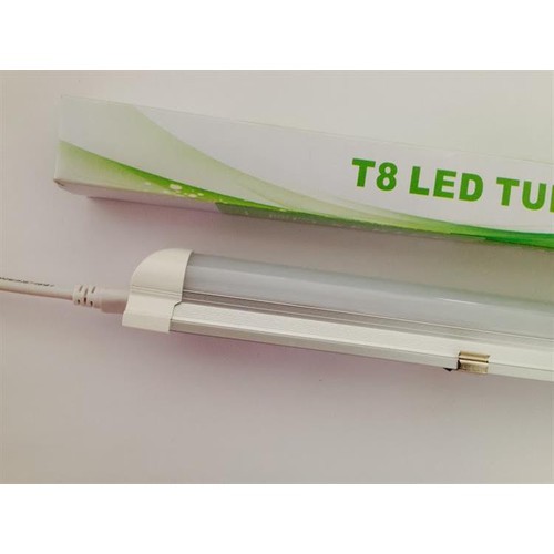 Combo 2 Bộ đèn LED Tuýp T8 0.6m 10W Liền máng nhôm KOWO