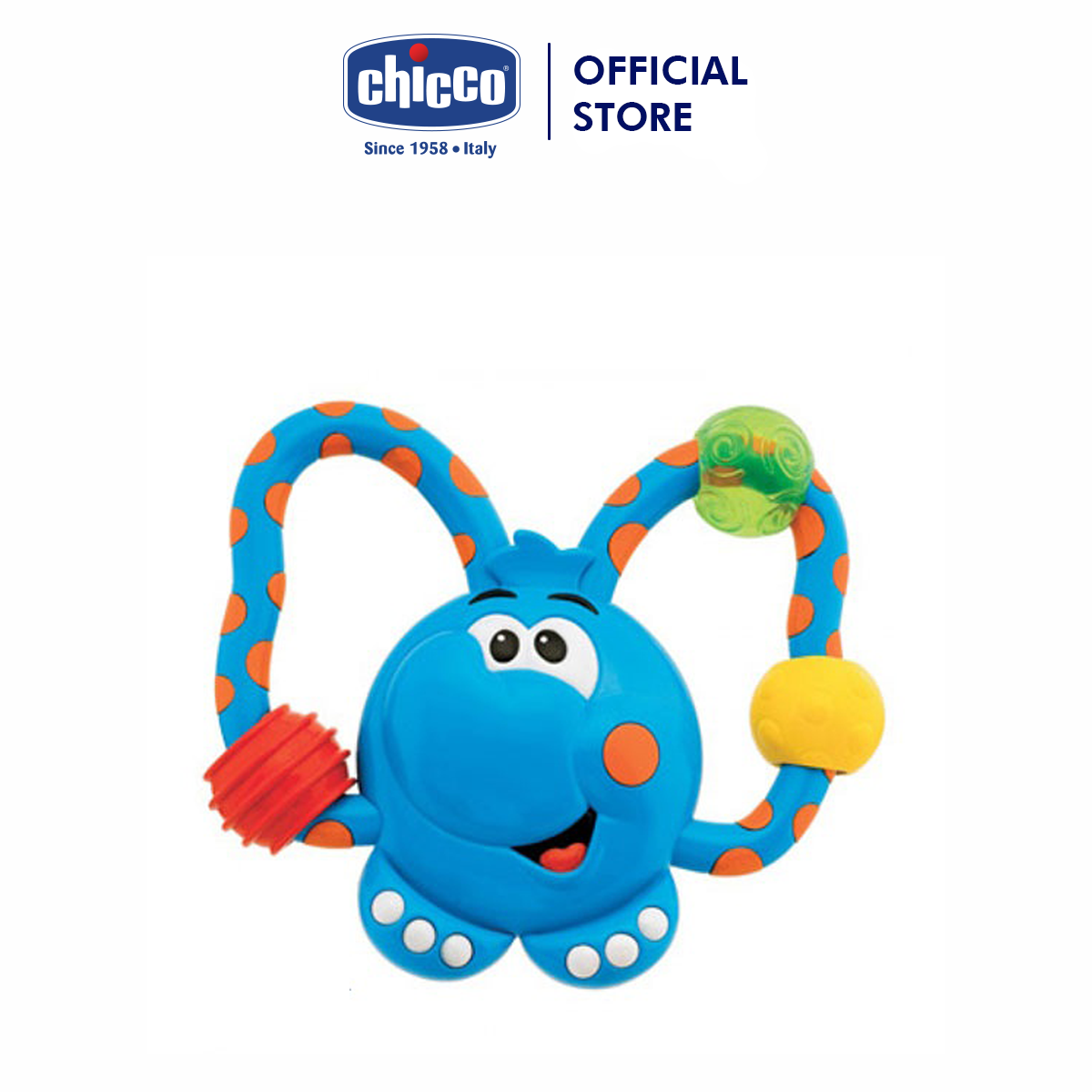 Xúc xắc Voi xanh Chicco