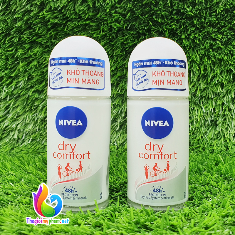 Combo 2 lăn ngăn mùi nivea nữ khô thoáng 50ml