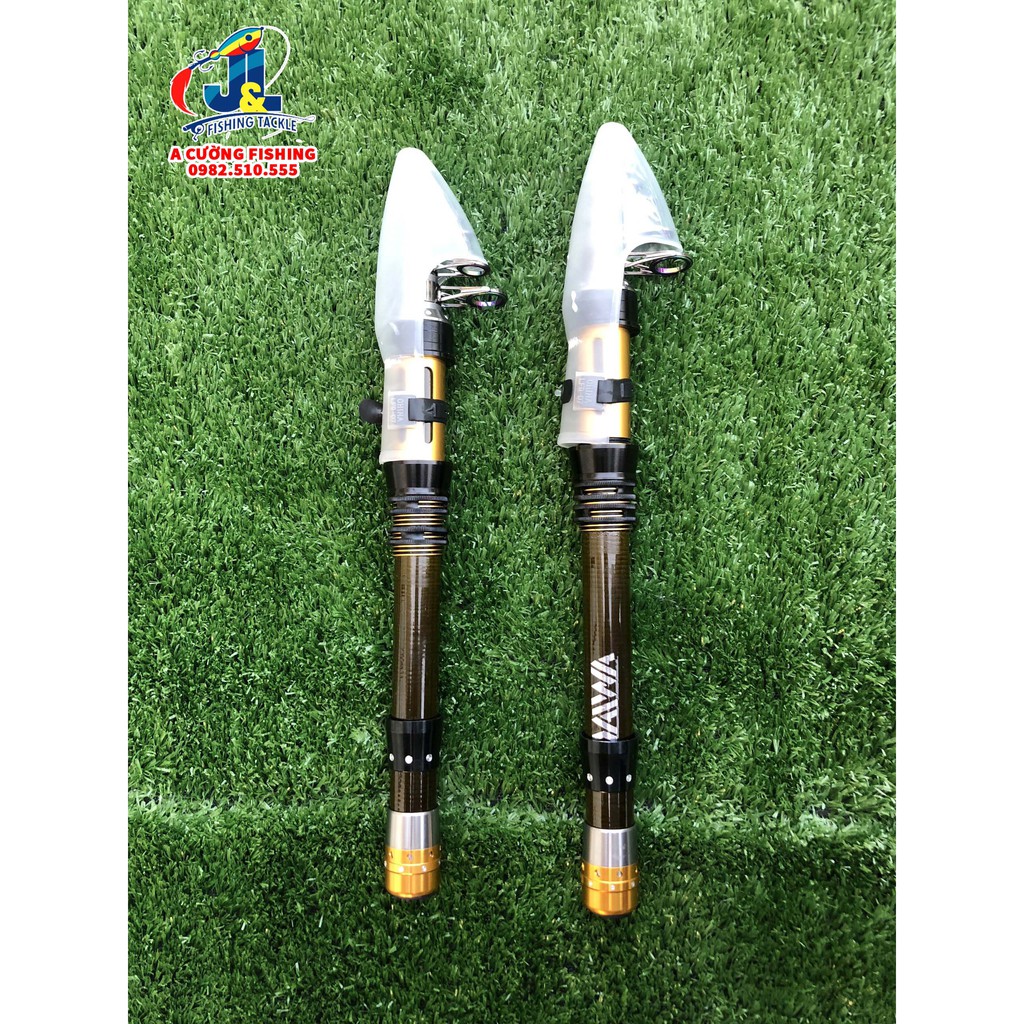 Cần Câu Máy Daiwa 1m8 - 3m0 rút gọn 40cm tải cá 6kg  (cam kết bảo hành đổi trả trong 2 tuần đầu)