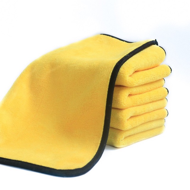 Khăn lau đa năng 2 lớp Microfiber 30x30 cm Siêu mềm mịn chống xước xe, khăn lau xe ô tô xe hơi, khăn lau 3m, khăn lau xe máy chuyên dụng