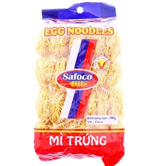 Mì Trứng Safoco Sợi Nhỏ 500G