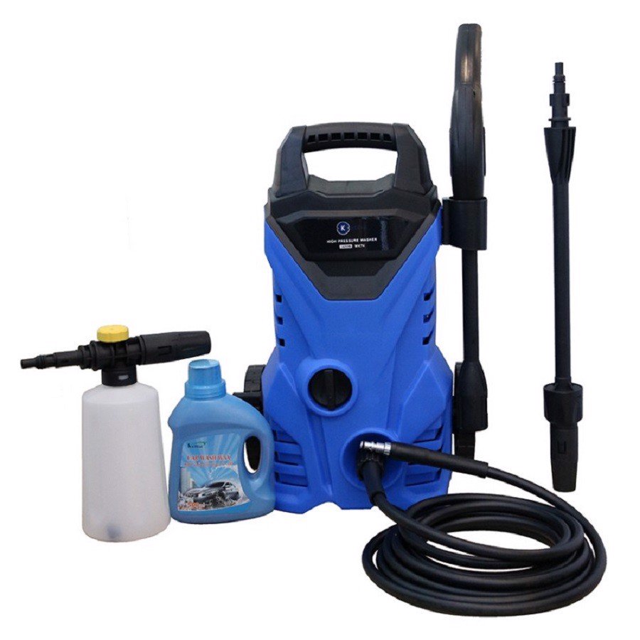 Máy xịt rửa xe có bình bọt tuyết Kachi MK74
