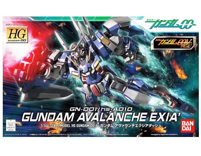Mô hình lắp ráp Gundam Bandai HG00 064 Gundam Avalanche Exia