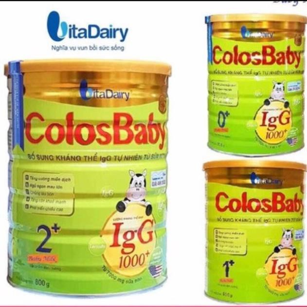 {Mã CODE đầy đủ} Sữa Colosbaby gold số 0+, Số 1+, Số 2+ loại 400g,800g Date luôn mới