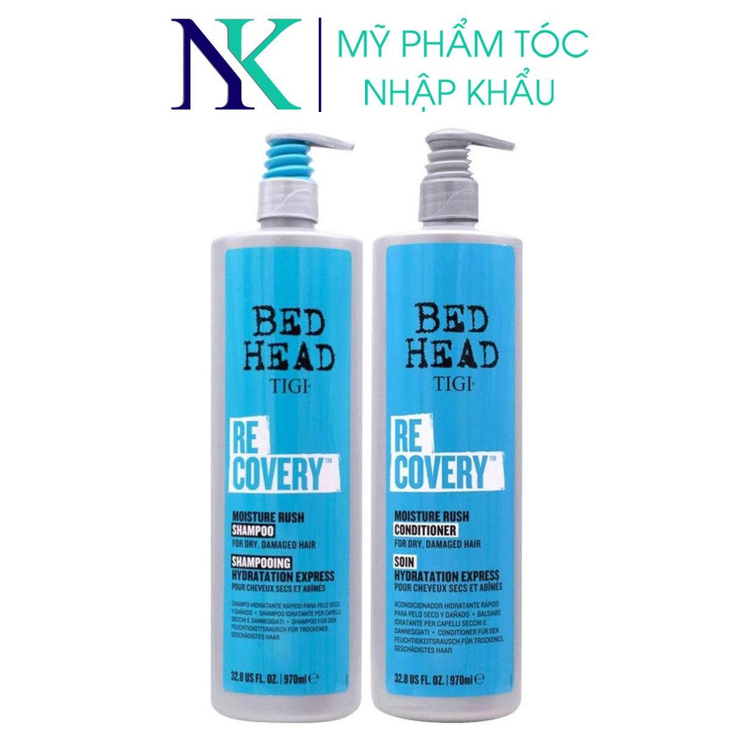 Dầu gội xã tigi bed head recovery dưỡng ẩm cho tóc