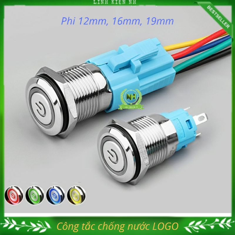 Công Tắc Led, Công Tắc Passing, On, Off Có LOGO loại Tốt