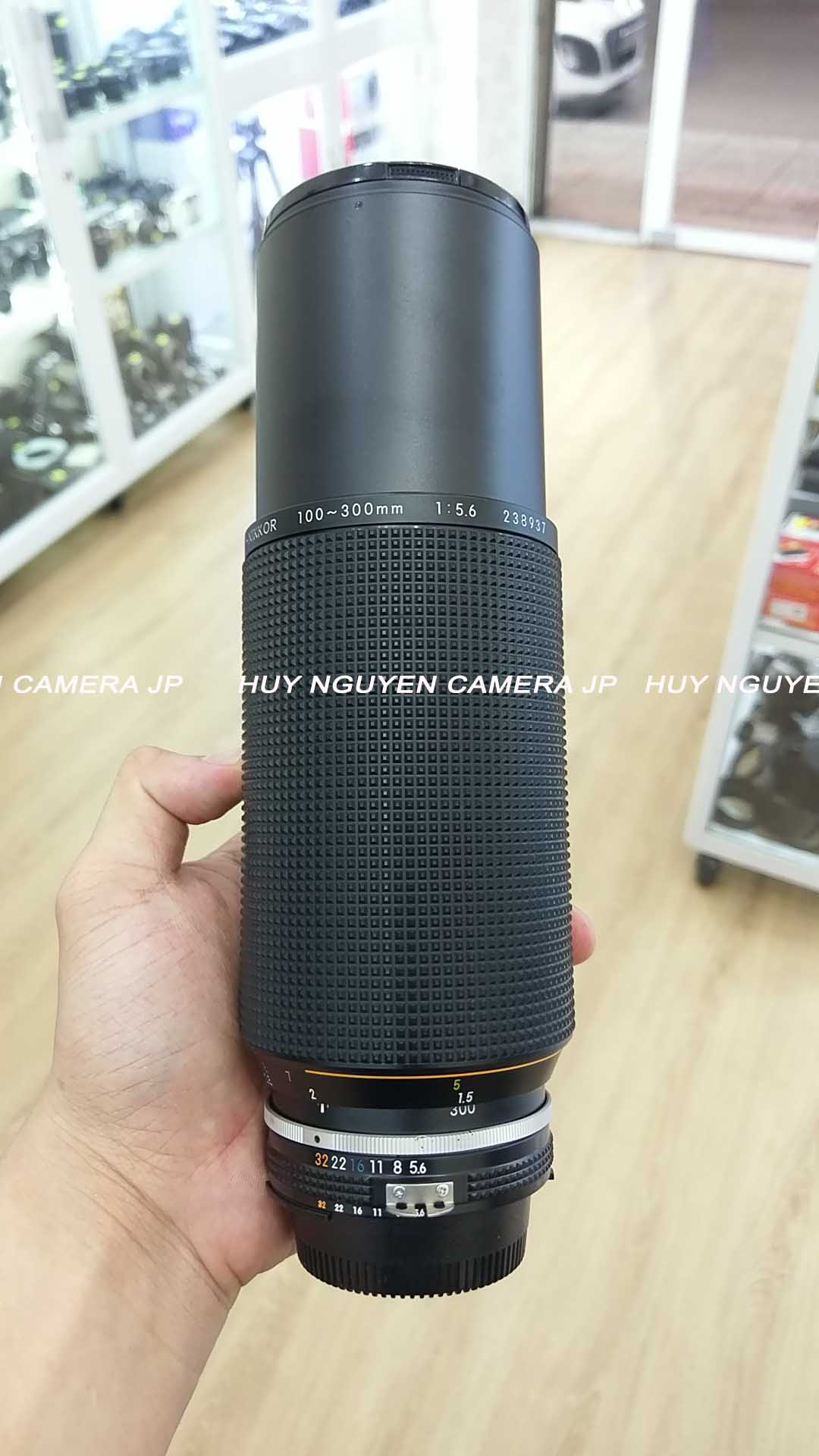 ỐNG KÍNH NIKON 100 300 F5.6 AIS 99% rất đẹp sưu tầm .