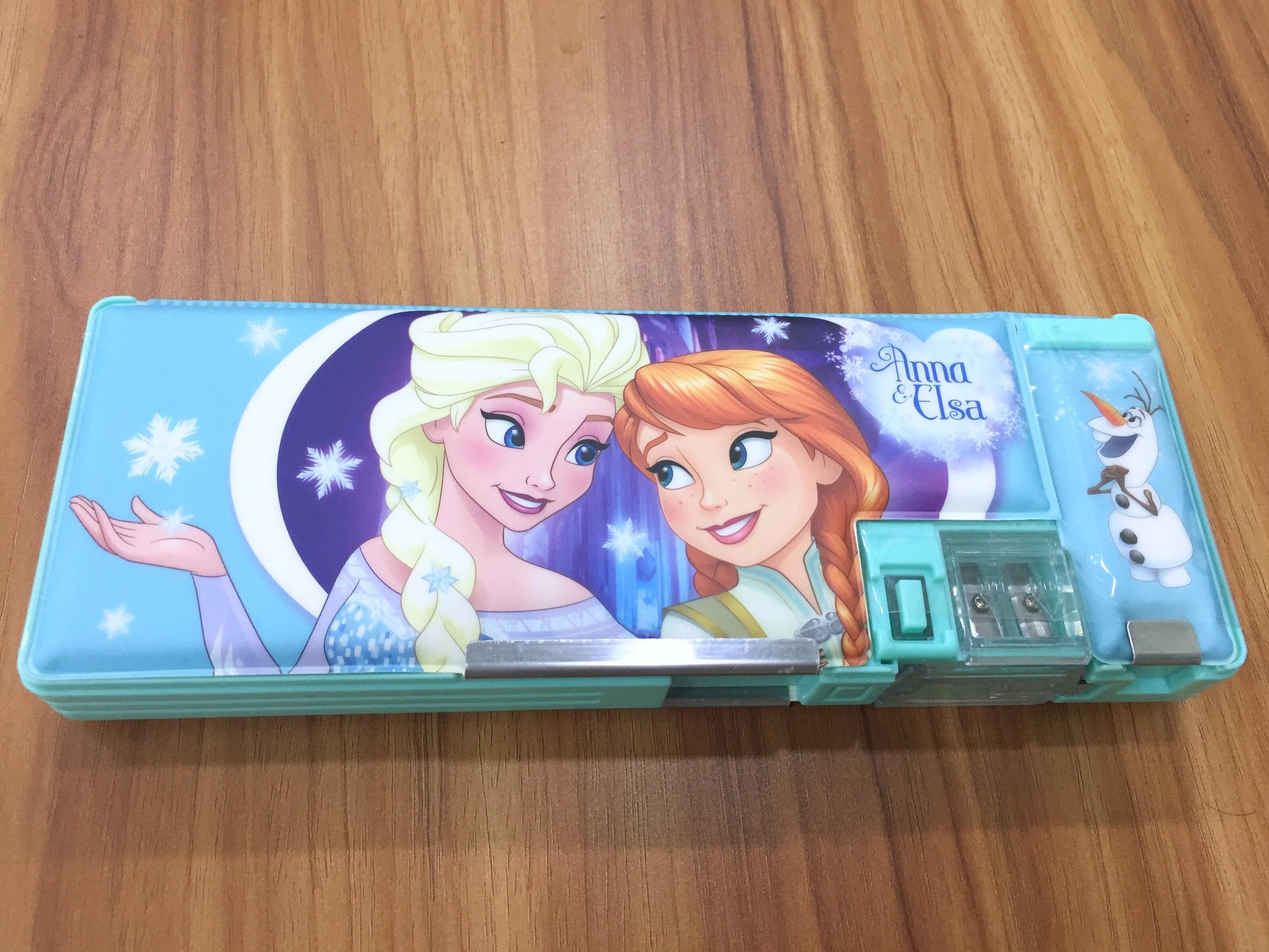 Hộp bút hít anna và elsa 83001-2b- màu ngẫu nhiên