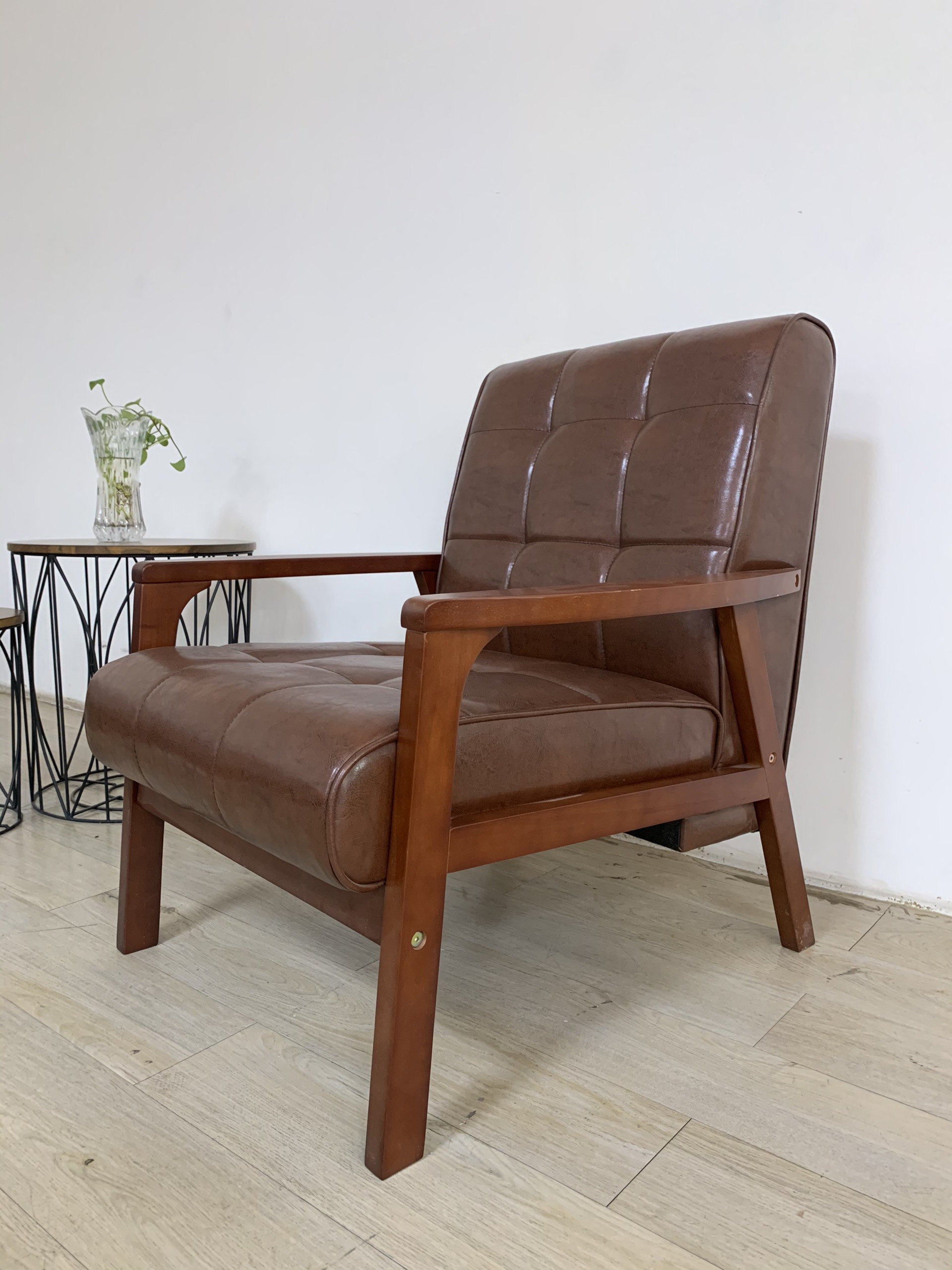 Sofa BNS 8039BD-1P (Nâu) Ghế đơn