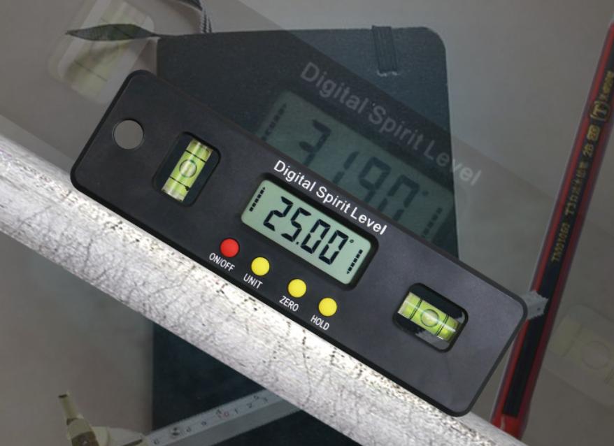 Thước Nivo cân bằng điện tử - Thước Nivo điện tử đo góc nghiêng cao cấp 100mm, 150mm