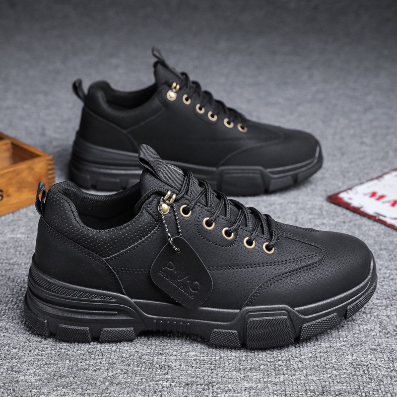 Giày thể thao sneaker màu đen thời trang nam