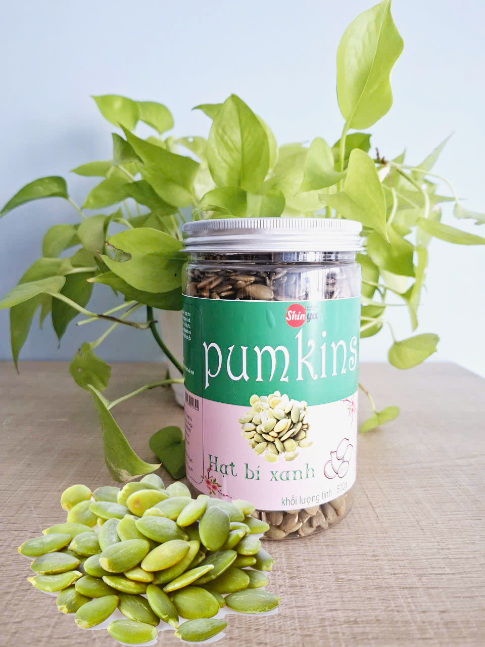 Hạt bí xanh tách vỏ sấy khô 500G