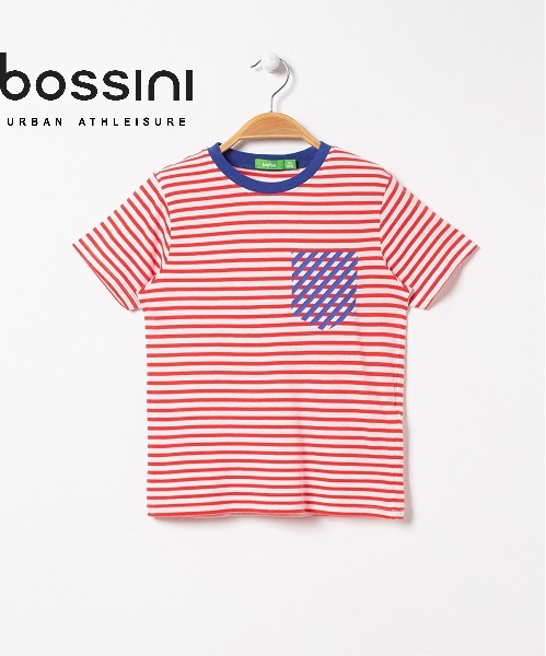 Áo thun tee sọc bé trai Bossini 630013040
