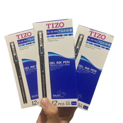 [HCM]3 CÂY BÚT NƯỚC TIZO 0.5MM - MỰC XANH - MỰC SIÊU ĐẸP - VIẾT ÊM - ĐỀU - ĐẬM