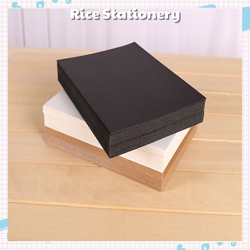 Thẻ vẽ tay flash card Thẻ Graffiiti 350gms Bìa cứng trang trí ricestationery