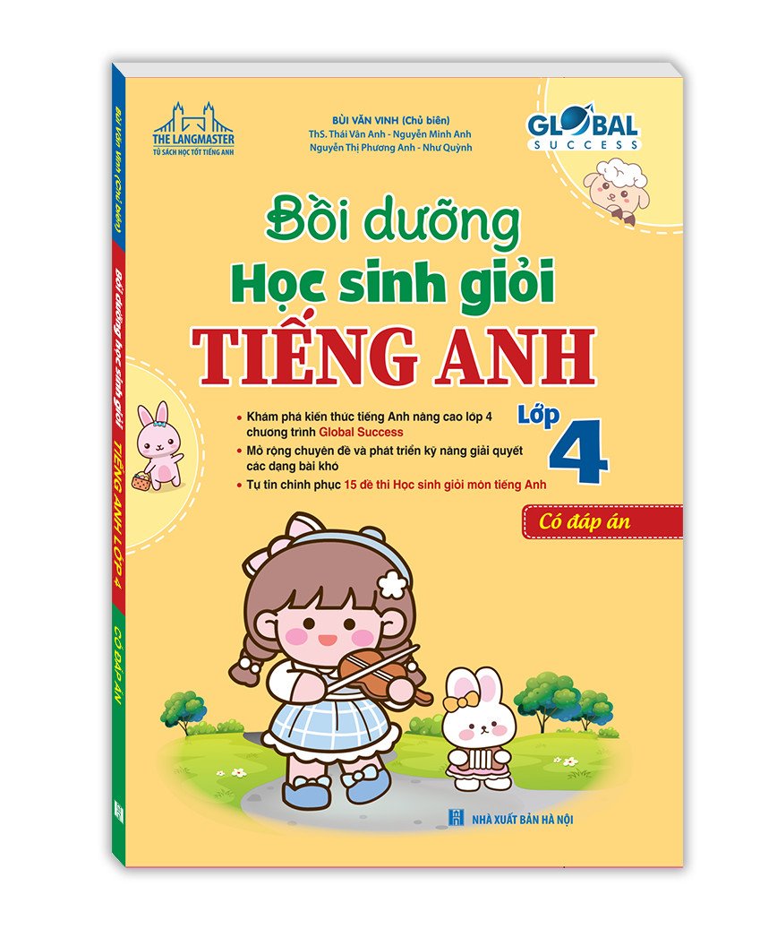 sách - GLOBAL SUCCESS Bồi dưỡng học sinh giỏi tiếng anh lớp 4 ( có đáp án )